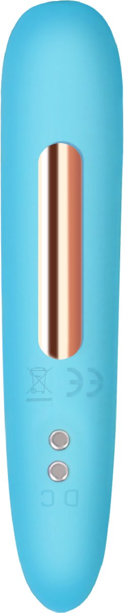Goedkoopste Cupitoys® Bullet vibrator - 10cm - Blauw - 12 standen - Vibrators voor vrouwen en mannen - Sex toys voor vrouwen en mannen