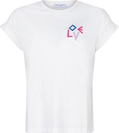 Lofty Manner T-shirt Tee Alivia Pc10 100 White Taille Femme - M