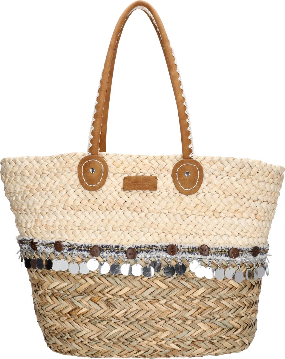 PE-Florence Natural life Rieten mand - Natuur