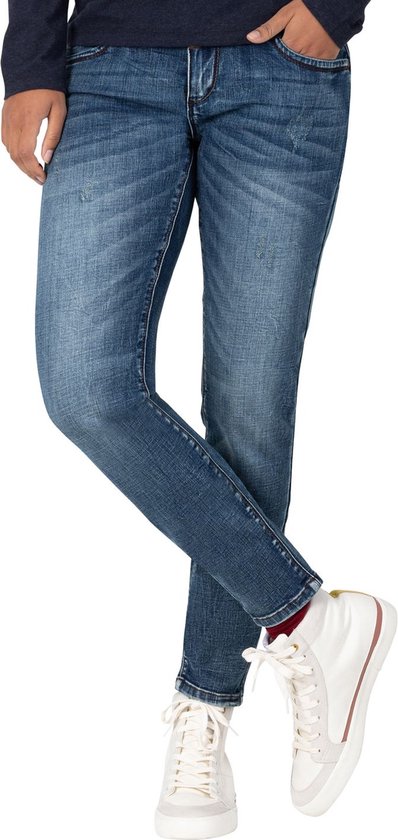 TIMEZONE Dames Jeans Broeken SLIM ENAYTZ slim Fit Blauw 33W / 30L Volwassenen