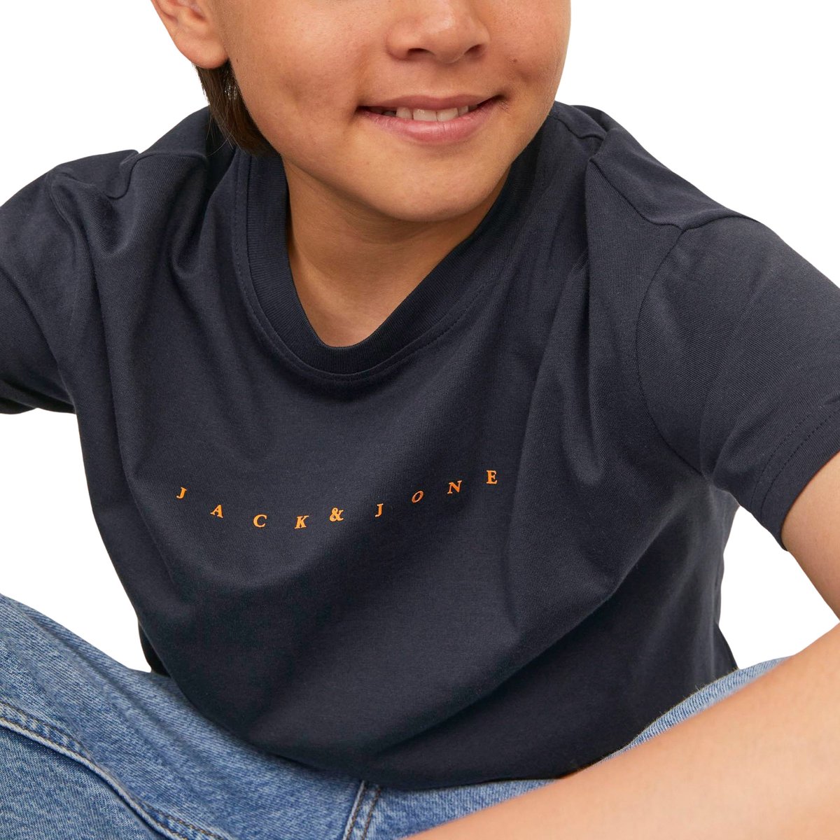 JACK & JONES JUNIOR JJESTAR JJ TEE SS NOOS JNR Jongens T - Shirt - Fit:LOOSE — afbeelding 4