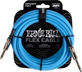 Ernie Ball 6417 Flex 6 meter gitaar kabel blauw