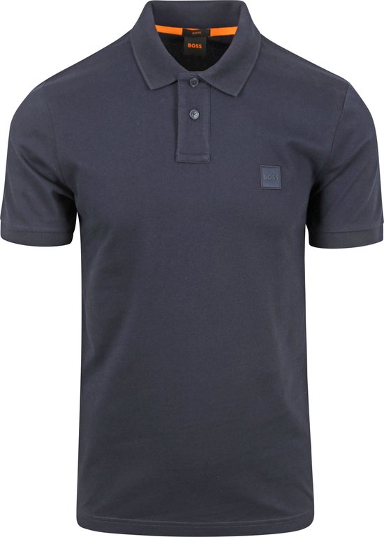 BOSS - Passenger Polo Navy - Slim-fit - Heren Poloshirt Maat XXL