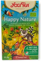 Yogi tea Happy Nature Bio - tray: 6 stuks