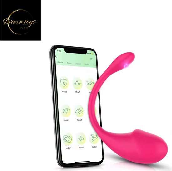 Vibrator ei - Vibrators - Sex toys voor vrouwen - Sex toys voor koppels - Roze - Siliconen - Op afstand bedienen – USB