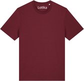 Lotika - Juul T-shirt biologisch katoen - burgundy