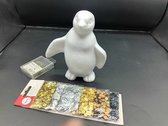 Piepschuim Pinguin voor te pailletten - volledig pakket
