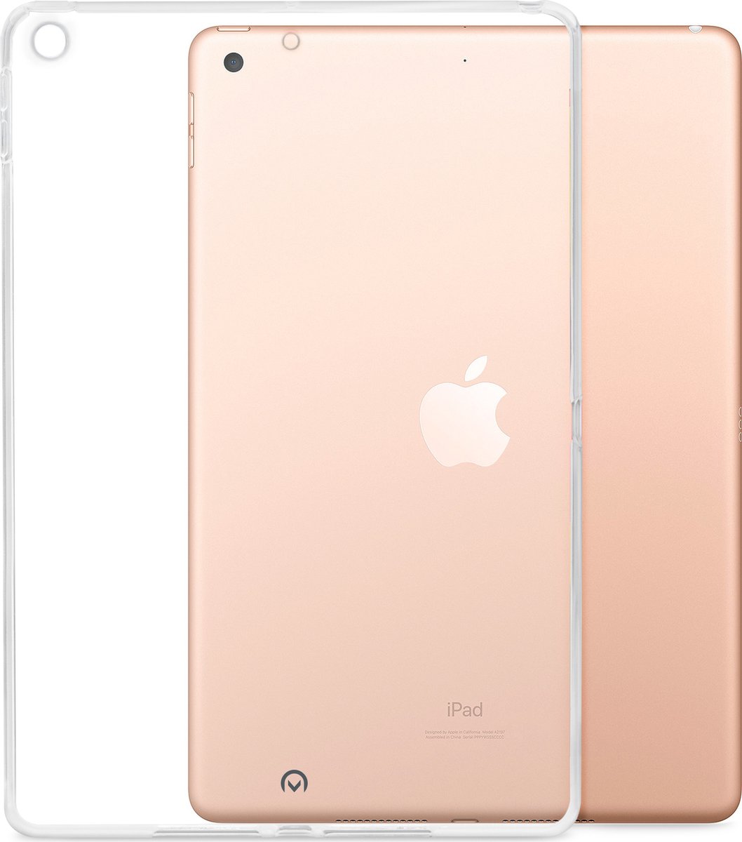 Mobilize Tablethoes geschikt voor Apple iPad 9 (2021) Hoes Flexibel TPU | Mobilize Gelly Backcover | Doorzichtig Telefoonhoesje iPad 9 (2021) | iPad 9 (2021) Case | Back Cover - Transparant