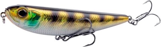 Shimano Yasei Shock Stick F Flottant 110mm - 22g - Surface Profondeur - Couleur : Noir