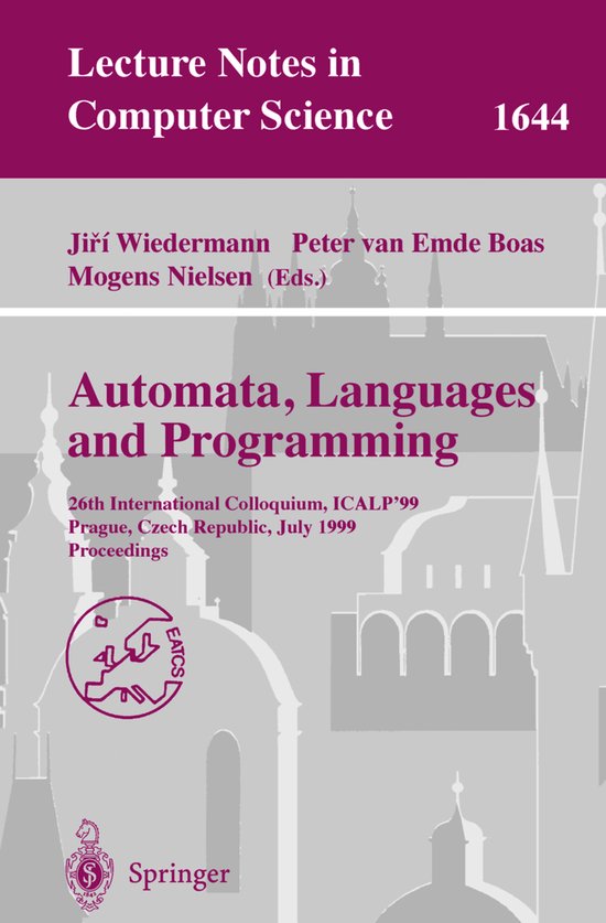Automata, Languages and Programming - cover