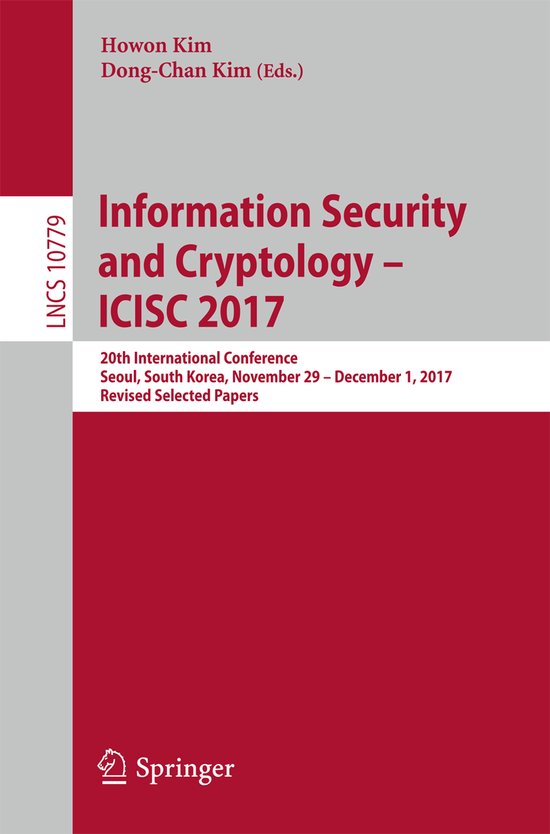 Lecture Notes in Computer Science10779- Information Security ... - cover