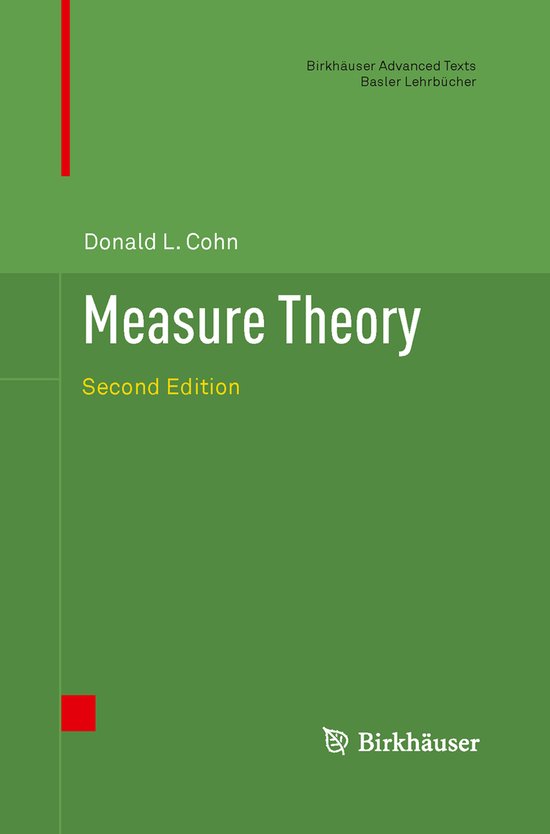 Birkhäuser Advanced Texts Basler Lehrbücher- Measure Theory