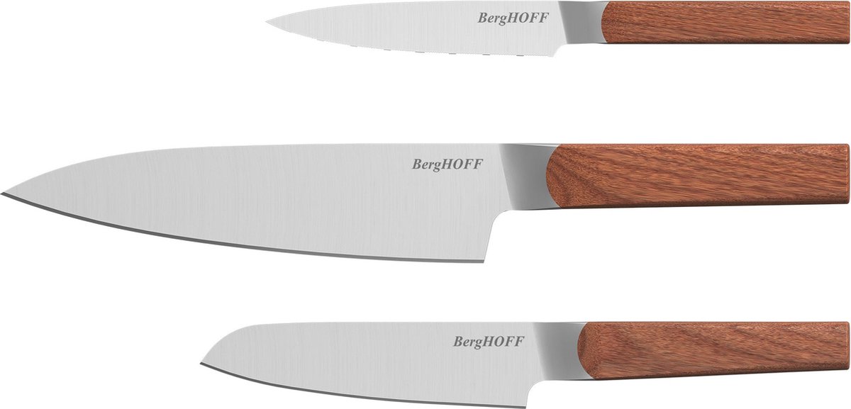 DiNA 3-delige messenset Ion - Bruin -