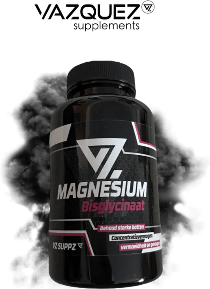 Goedkoopste Magnesium Bisglycinaat - Magnesium - Spierkramp tegengaan - Geheugen - Zenuwstelsel - Gebit - Ondersteund spierwerking