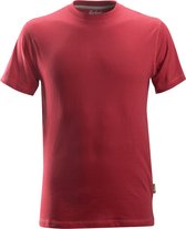 T-shirt classique Snickers rouge L.