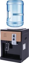 Momentum® - Elektrische Waterdispenser - Warm en Koud Water - Voor thuis en kantoor gebruik - Compatibel Met 3 tot 19L - 36x24x27cm - Zwart/Goud