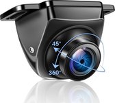 Draaibare Achteruitrijcamera met Universeel Nachtzicht en Achteruitrijlijn - 360° Rotatie - Waterbestendig - Auto Achteruitrijcamera