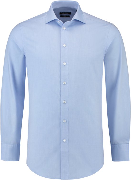 Chemise slim-fit homme Tricorp Oxford - Corporate - 705007 - Bleu - taille 38/7