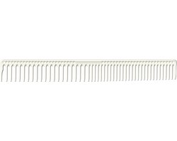 JRL Long Cutting comb 9" Knipkam Wit - J306