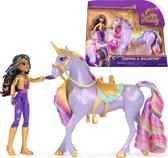 Unicorn Academy - Sophia & Wildstar avec 2 accessoires d'équitation et une brosse - Ensemble de figurines