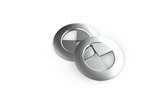 BMW - Jeu d'emblèmes pour voiture et moto - Aluminium