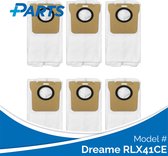 Dreame RLX41CE Stofzakken van Plus.Parts® geschikt voor Dreame - 6 stuks