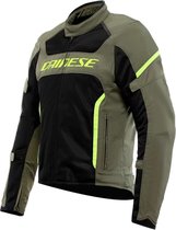 Dainese Air Frame 3 Tex Jacket Army Green Black Fluo Yellow 54 - Maat - Jas