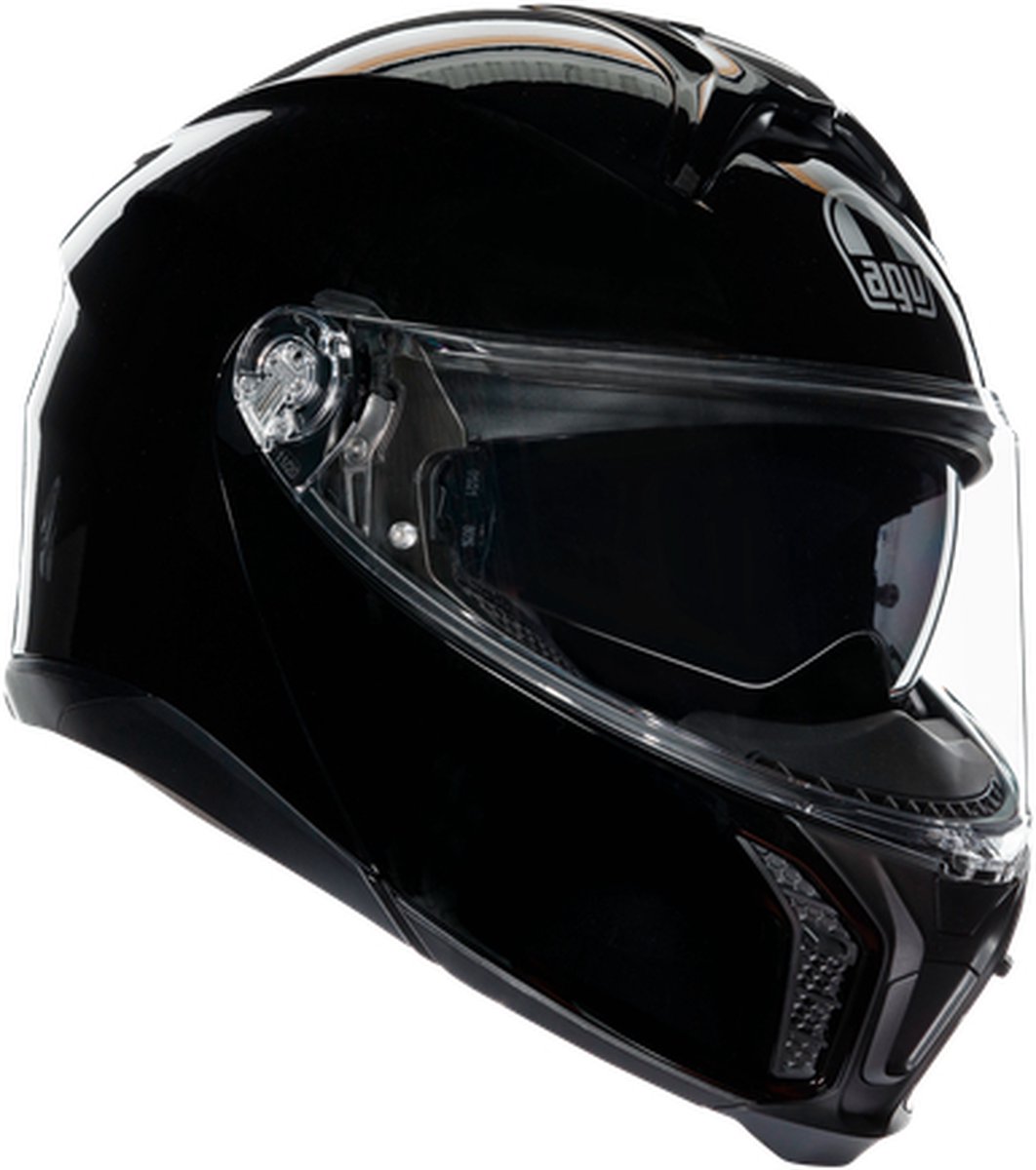 AGV Tourmodular Solid Mplk Black 2XL - Maat 2XL - Helm