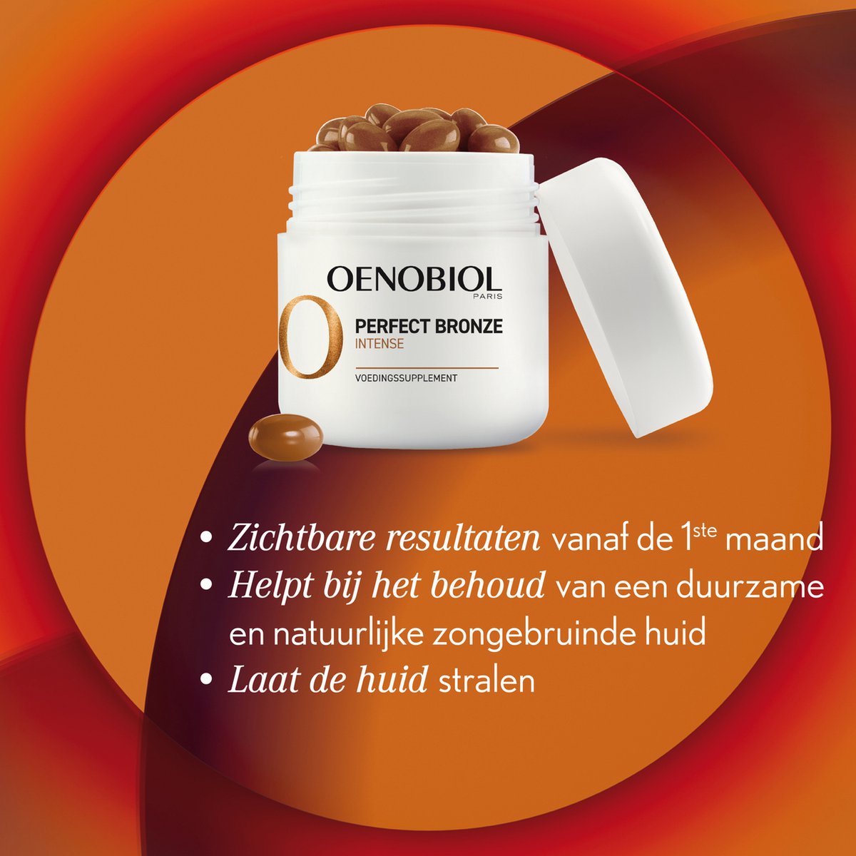 OENOBIOL Perfect Bronze Intense 2x30 Capsules - Zelfbruiner - Bruiningsversneller - Bruinen zonder zon - 2x30 caps – foto 3