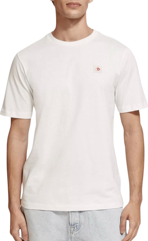 Scotch & Soda T-shirt essentiel Logo Badge T-shirt 176898 6870 taille homme-XL