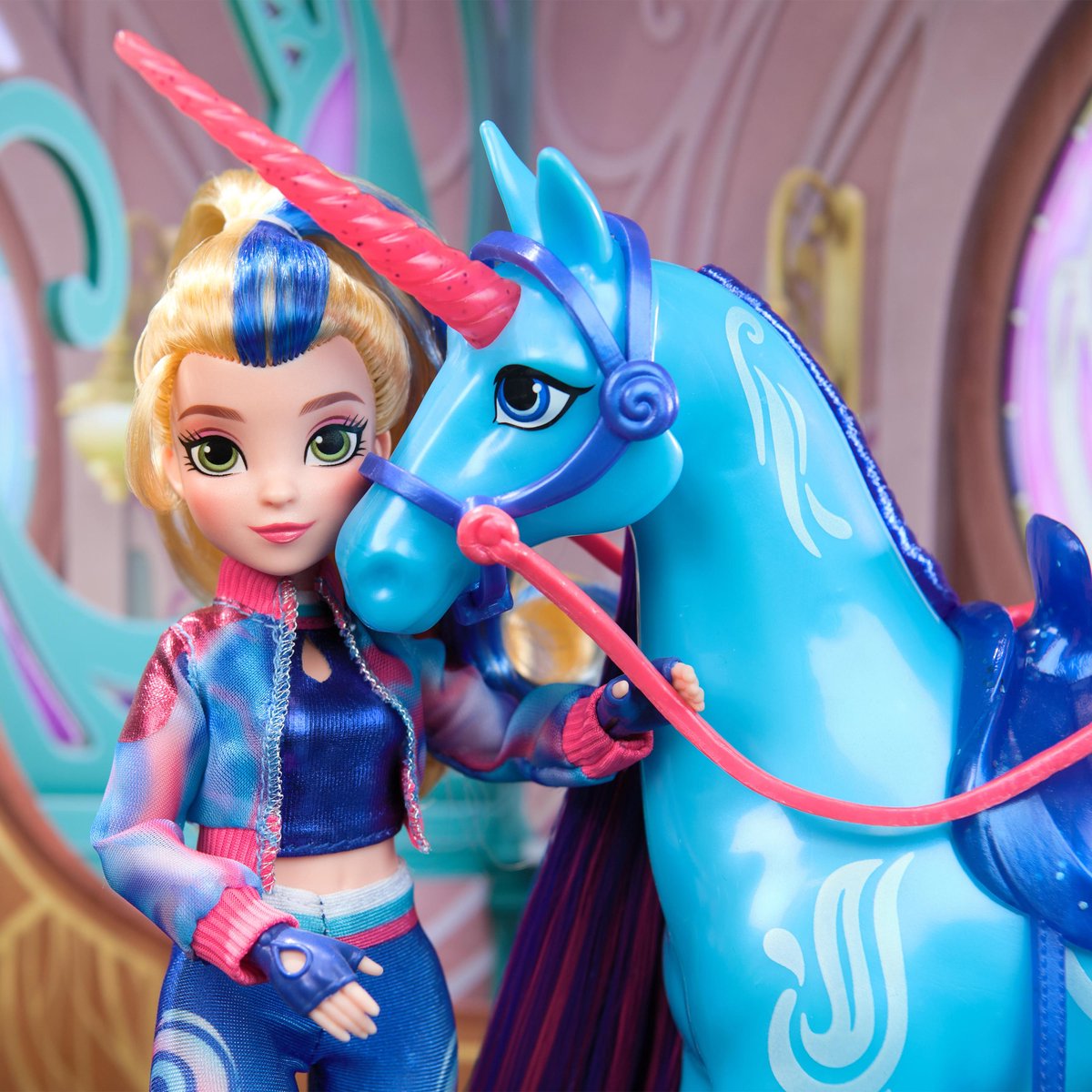 Unicorn Academy – Pop Isabel - met 5 modeaccessoires en borstel — cadeau in Spellen & Speelgoed - foto 8