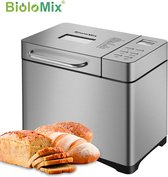MK - Broodbakmachine - Rvs - 1Kg 19-In-1 -650W - Programmeerbaar - Brood Machine
