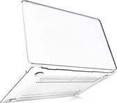 Geschikt voor MacBook Air 13,6 inch Cover - Hoesje geschikt voor MacBook Air 13,6 inch (2022-2024) Hardcase Transparant - M3 M2 A3113 A2681
