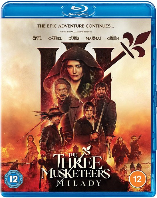 The Three Musketeers: Milady - Les Trois Mousquetaires : Milady [Blu-ray] geen NL ondertiteling