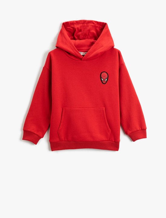 Koton 3WKB10501TK Kinderen Mannen Sweatshirt - Rot - 5-6 jaar