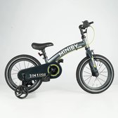 Vélo Enfant Qplay Miniby 14 pouces - 3 en 1 - Draisienne - Grijs