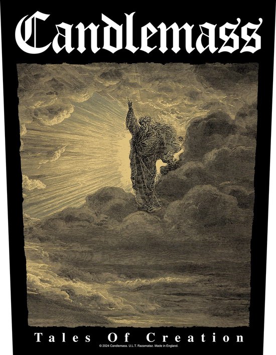 Candlemass - Tales Of Creation Rugpatch - Multicolours