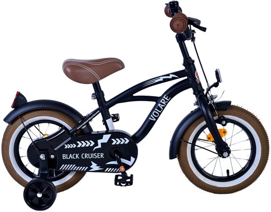 Volare Black Cruiser Kinderfiets