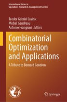International Series in Operations Research & Management Science- Combinatorial Optimization and Applications