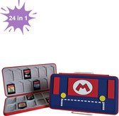 24-in-1 Game Card Case geschikt voor Nintendo Switch - Mario - Kaarthouder - Opbergdoos voor Speelkaarten - Beschermhoes - Premium case - 24-slot kaart opslag - Beschermtas - Opbergen Spelletjes - Game Etui - Accessoire