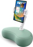 Gooi kussen standaard, tablet standaard met kussen, lui kussen mobiele tablet standaard, 360 ° verstelbare telefoonhouder, mobiele telefoon tablet sierkussen beugel, met zachte pluche afneembare