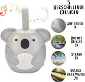 Sleepie Koala - Bruit White - Machine à bruit White - Appareil à bruit White - Sucette pour Bébé - Musique apaisante - Sons de la nature - Bébé - Tout-petit - Piles