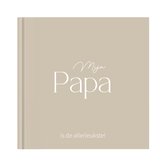 Invulboek 'Mijn papa is de allerleukste' - vaderdagboek - vaderdagcadeau - papaboekje