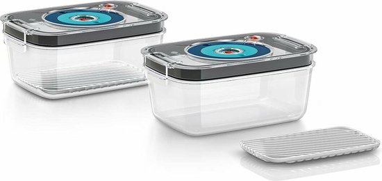 Bosch vacuum accessoire 2x 1 l bewaardozen van Bosch — afbeelding 3