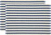 Södahl Statement Stripe Placemat 33 x 48 cm 2 stuks Blue