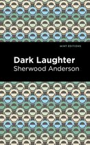 Boekomslag Dark Laughter Sherwood Anderson. Groen, blauw en beige cirkelpatroon. MINT EDITIONS.