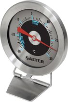 Salter Koelkast Thermometer – Koelkast/Vriezer – Direct aflezen – Roestvrij staal