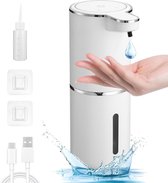Automatische Zeepdispenser Wandmontage 380ml Elektrisch met Infraroodsensor IPX5 Waterdicht - Keuken Badkamer School Hotel automatic soap dispenser