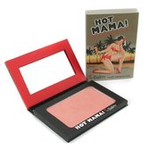 Hot Mama blush - The Balm - Peach / perzik - met lichte gouden shimmer - highlighter