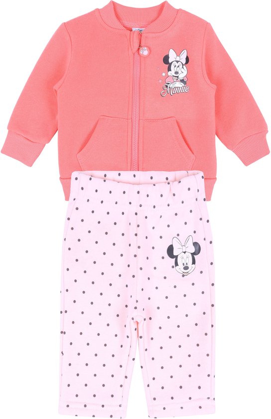 Coral polka dot trainingspak, Minnie Mouse DISNEY